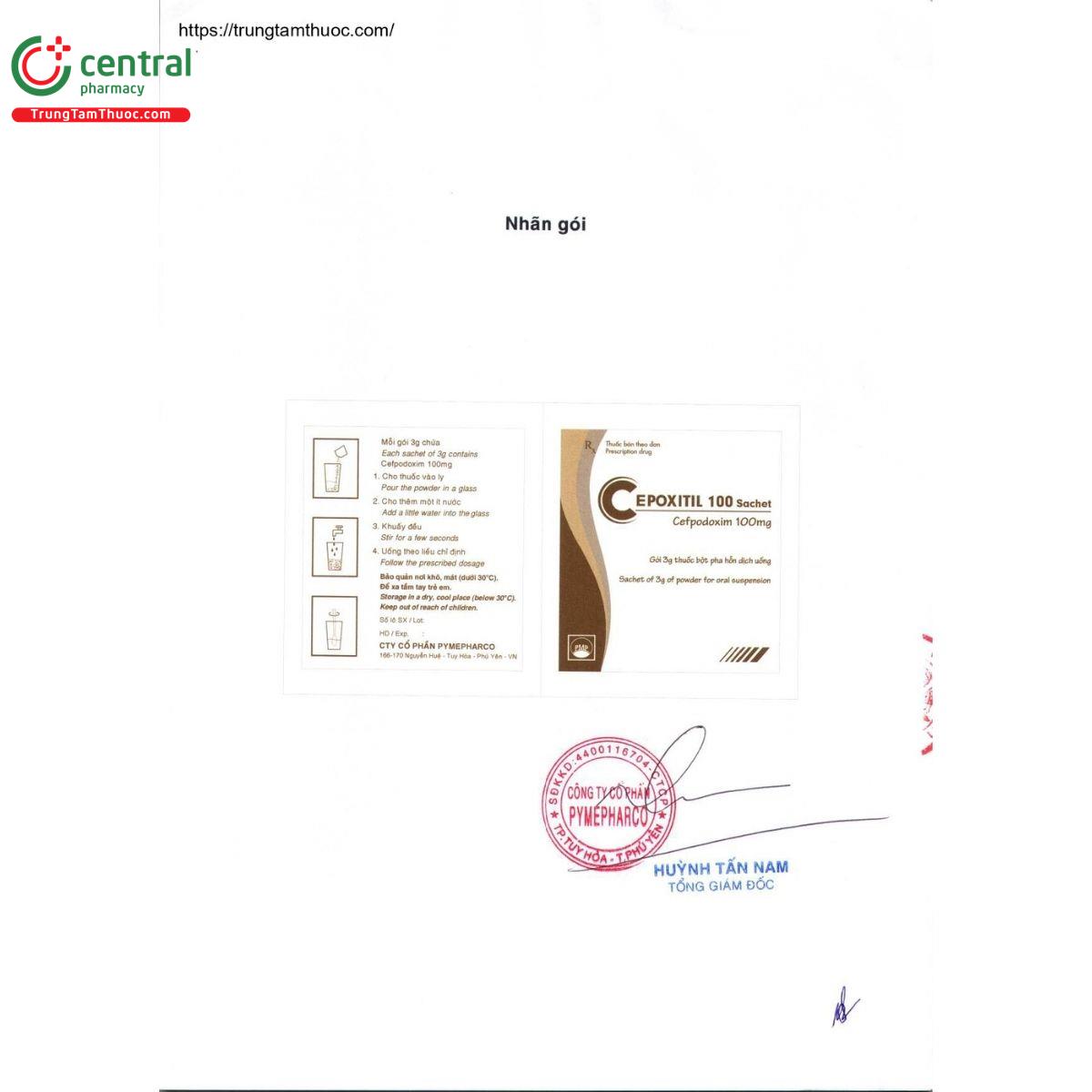 thuoc cepoxitil 100 sachet 3 I3565