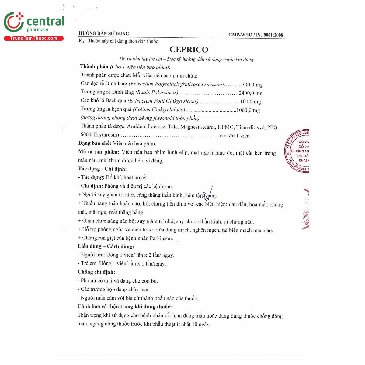 thuoc ceprico 4 B0224