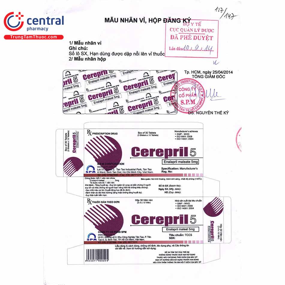 thuoc cerepril 5 5 O5534