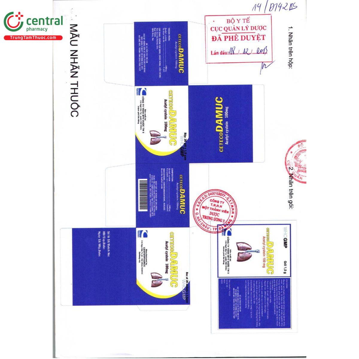 thuoc ceteco damuc 100mg 3 L4458 thuoc ceteco damuc 100mg 3 L4458