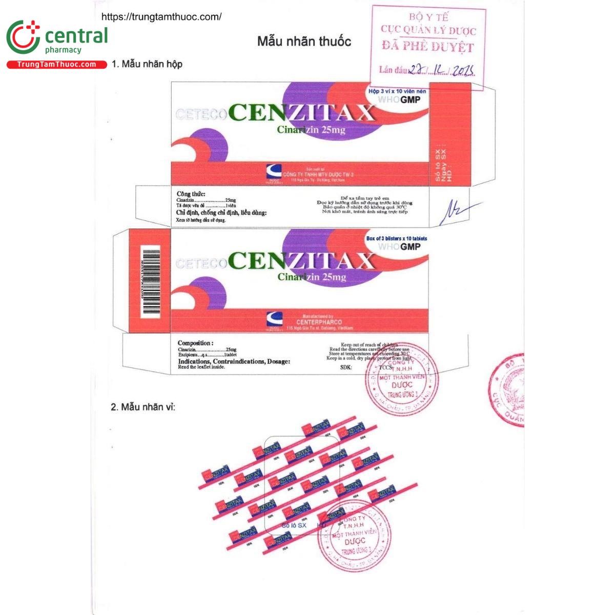 thuoc cetecocenzitax 2 H3863 thuoc cetecocenzitax 2 H3863