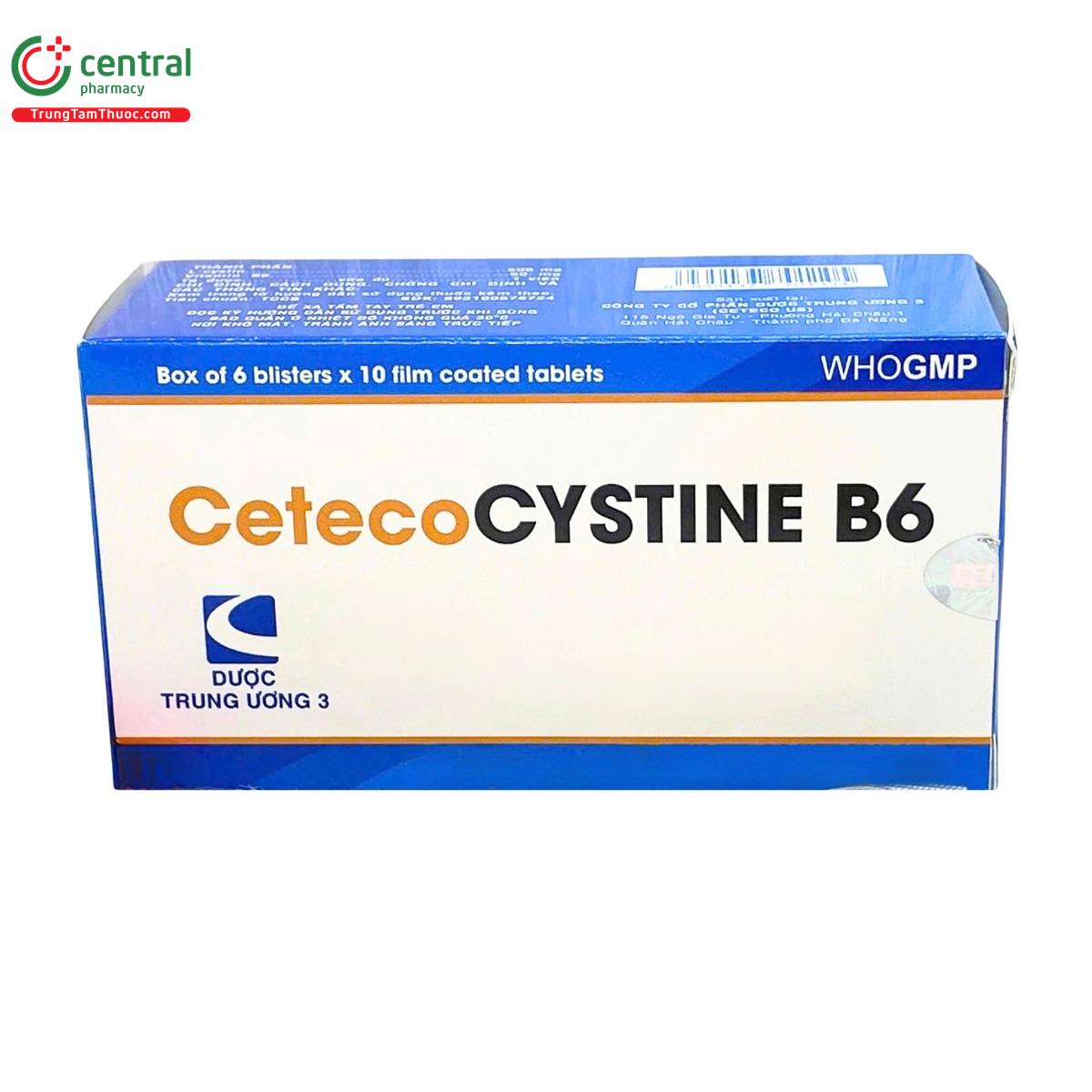 thuoc cetecocystine b6 500mg 50mg 1 P6101