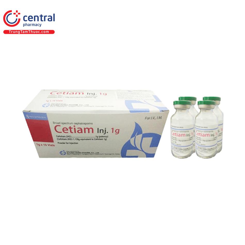 thuoc cetiam inj 1g 1 C1620