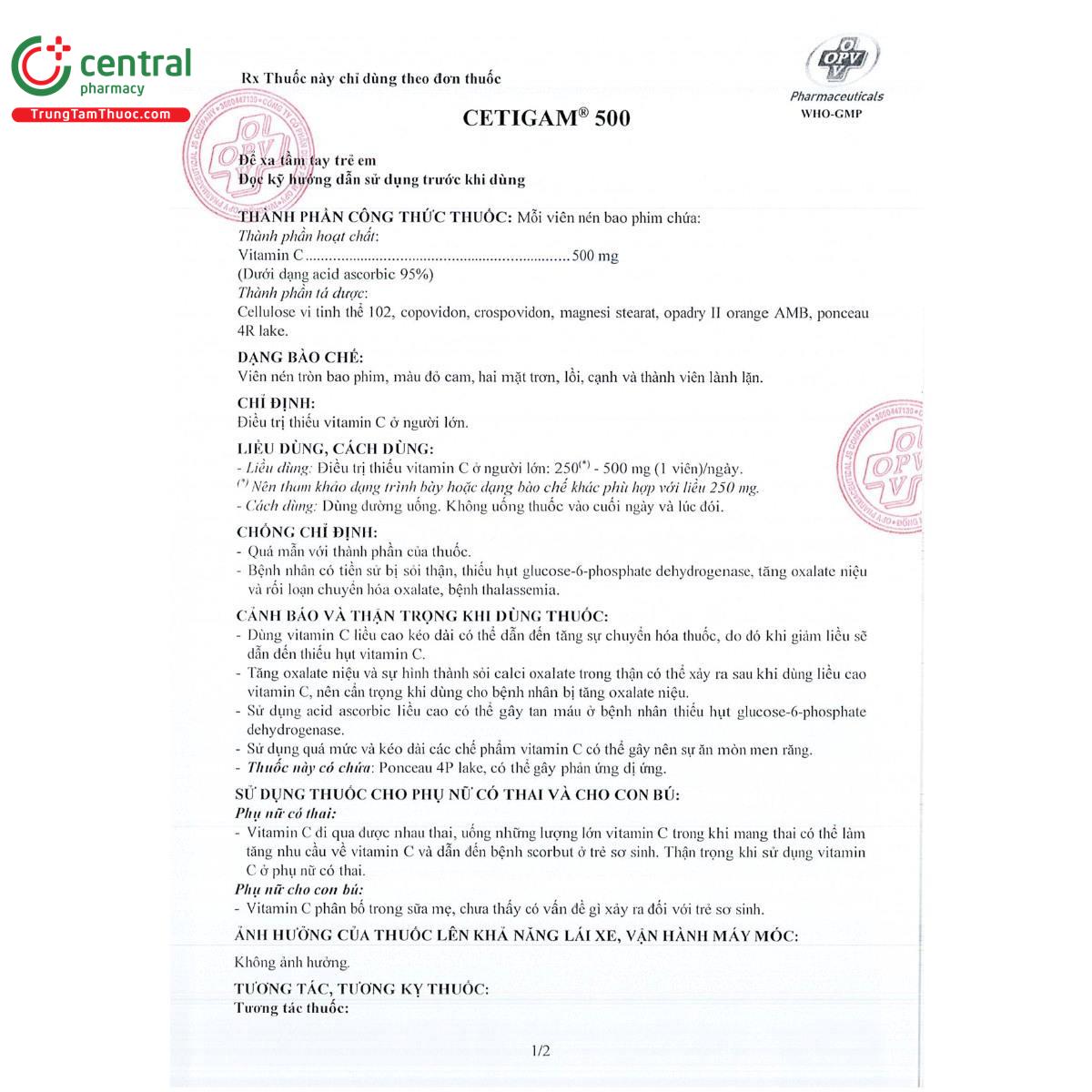 thuoc cetigam 500mg 4 V8508 thuoc cetigam 500mg 4 V8508