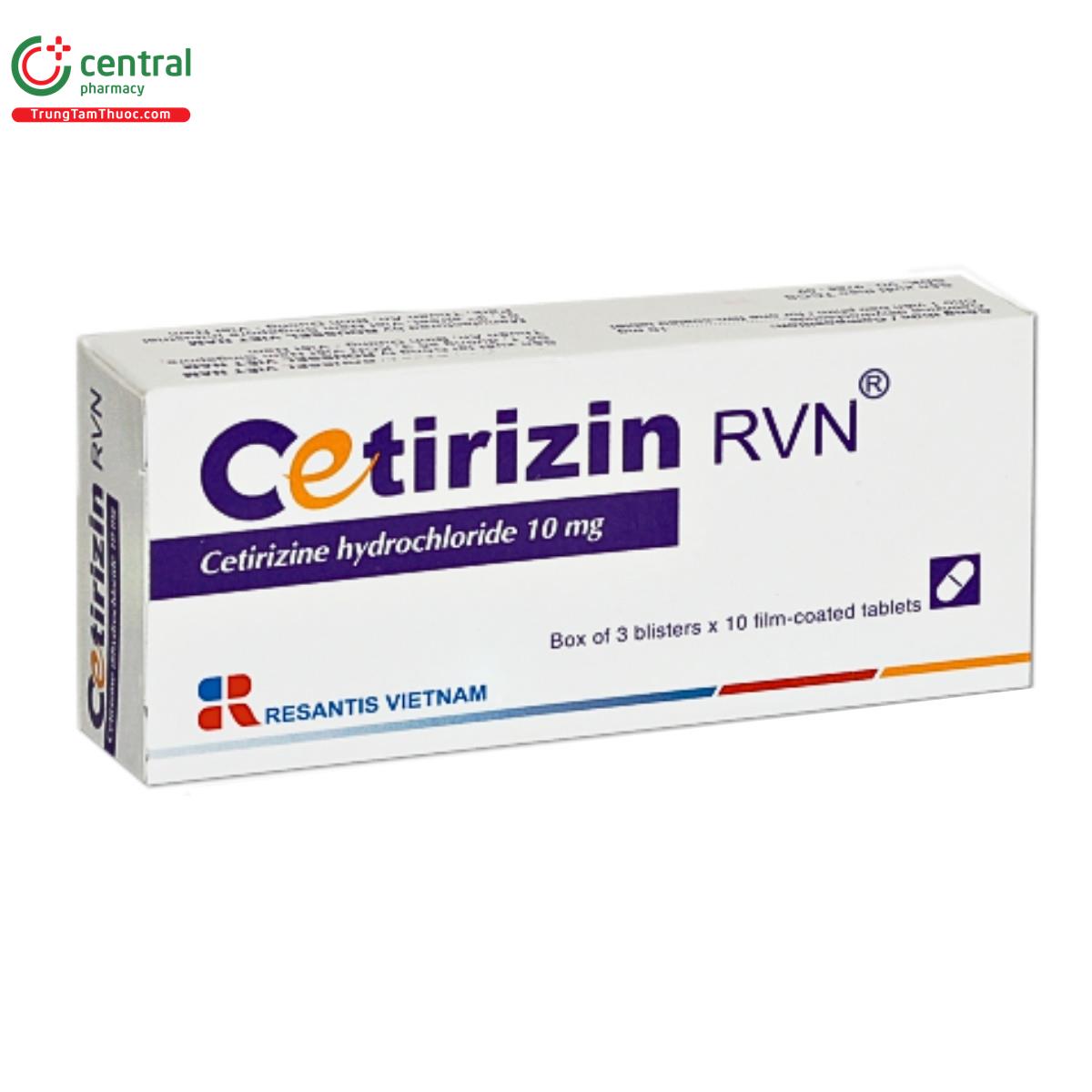 thuoc cetirizin rvn 10mg 2 U8853 thuoc cetirizin rvn 10mg 2 U8853