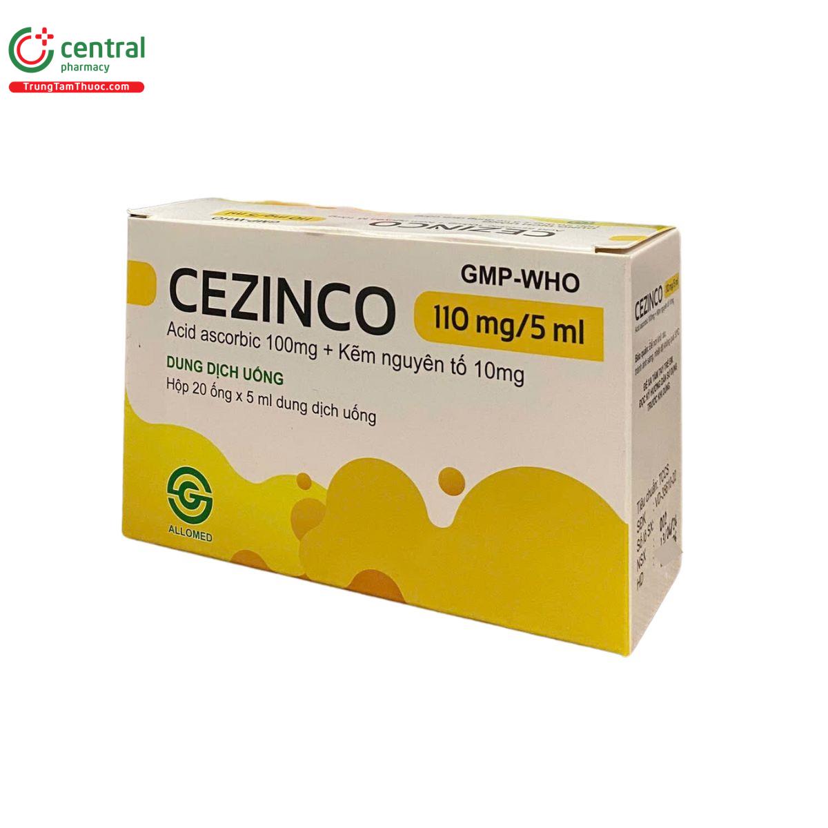 thuoc cezinco 110mg 5ml allomed 10 C1651