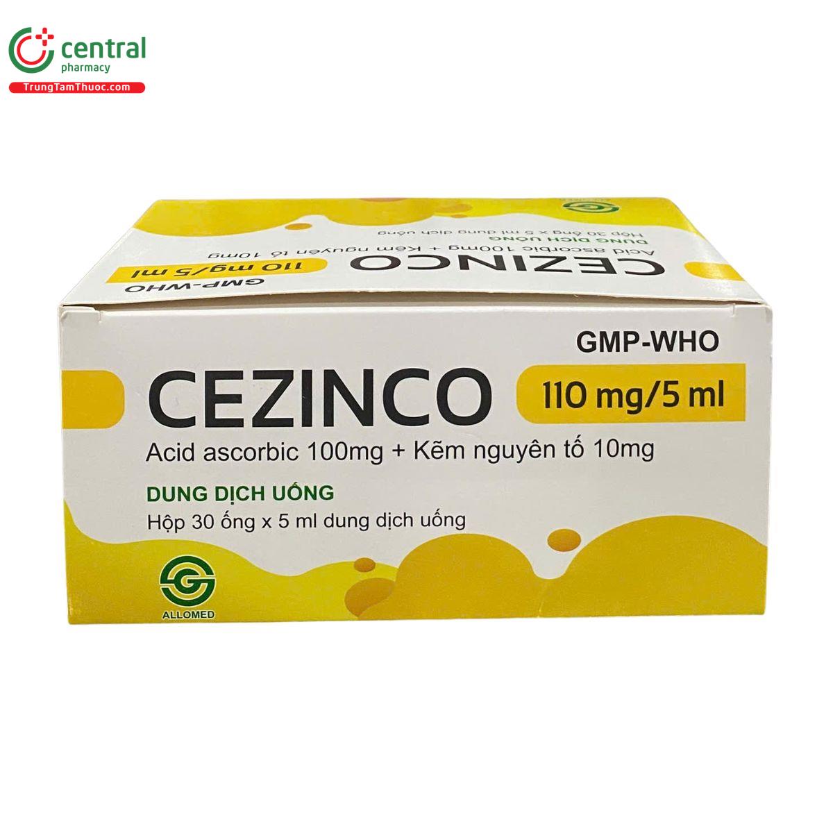 thuoc cezinco 110mg 5ml allomed 5 P6038