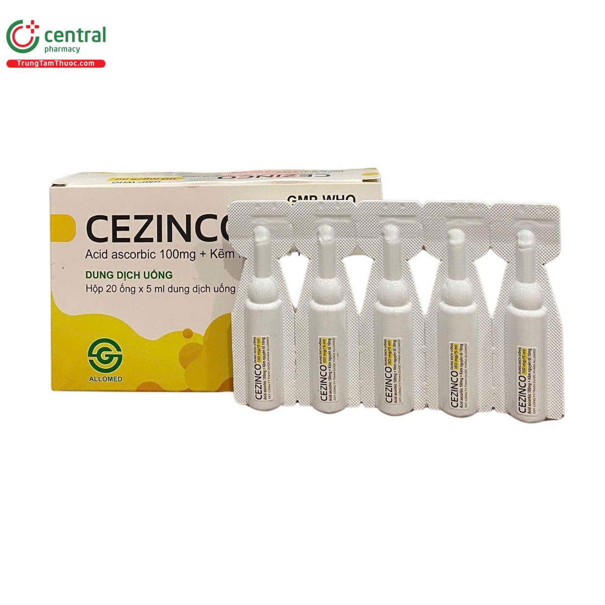 thuoc cezinco 110mg 5ml allomed 6 H3184