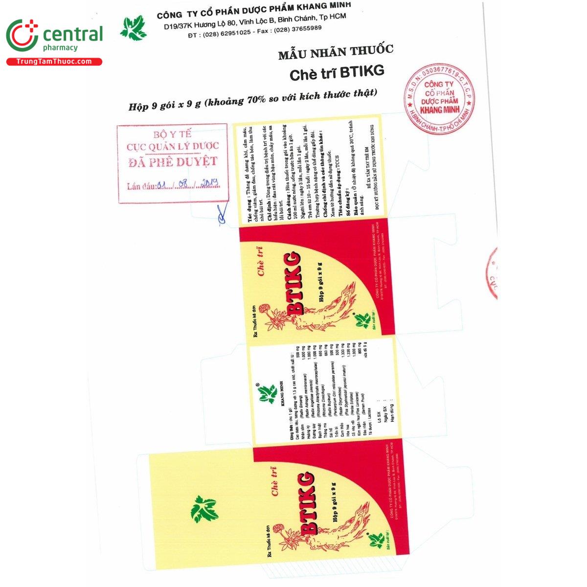 thuoc che tri btikg 3 H3487 thuoc che tri btikg 3 H3487