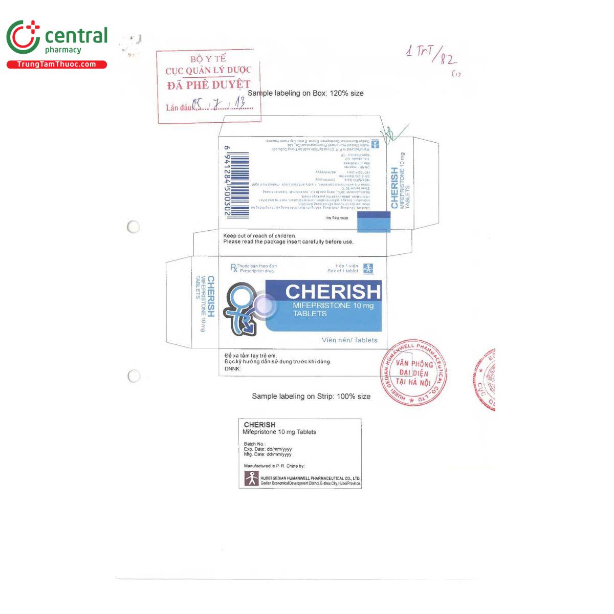 thuoc cherish 3 R7862 thuoc cherish 3 R7862