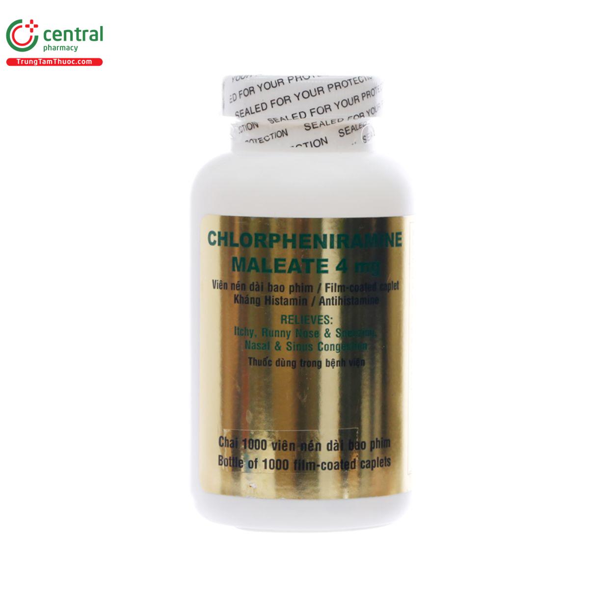 thuoc chlorpheniramine maleate 4mg imexpharm C0237 thuoc chlorpheniramine maleate 4mg imexpharm C0237