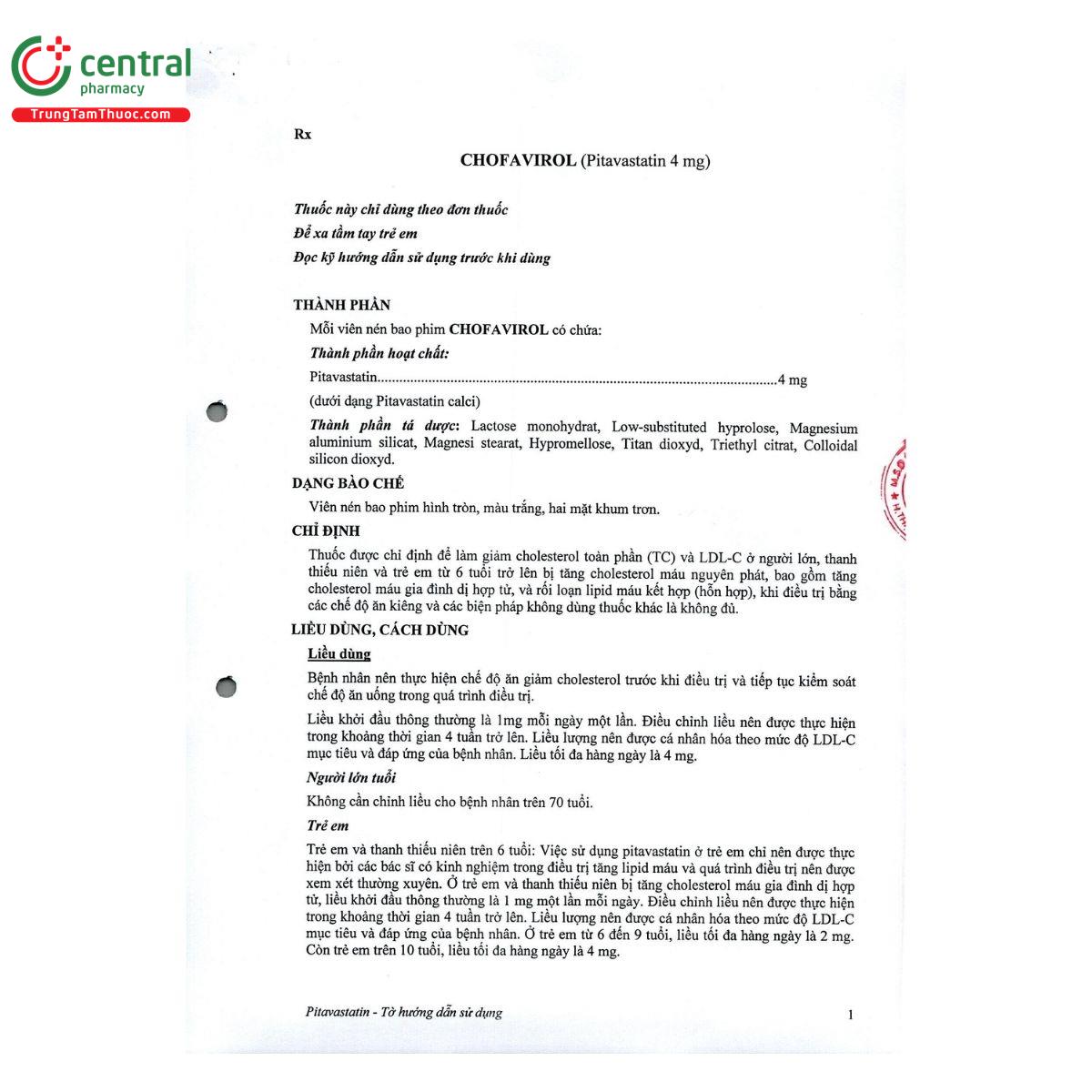 thuoc chofavirol 4mg 5 U8680 thuoc chofavirol 4mg 5 U8680