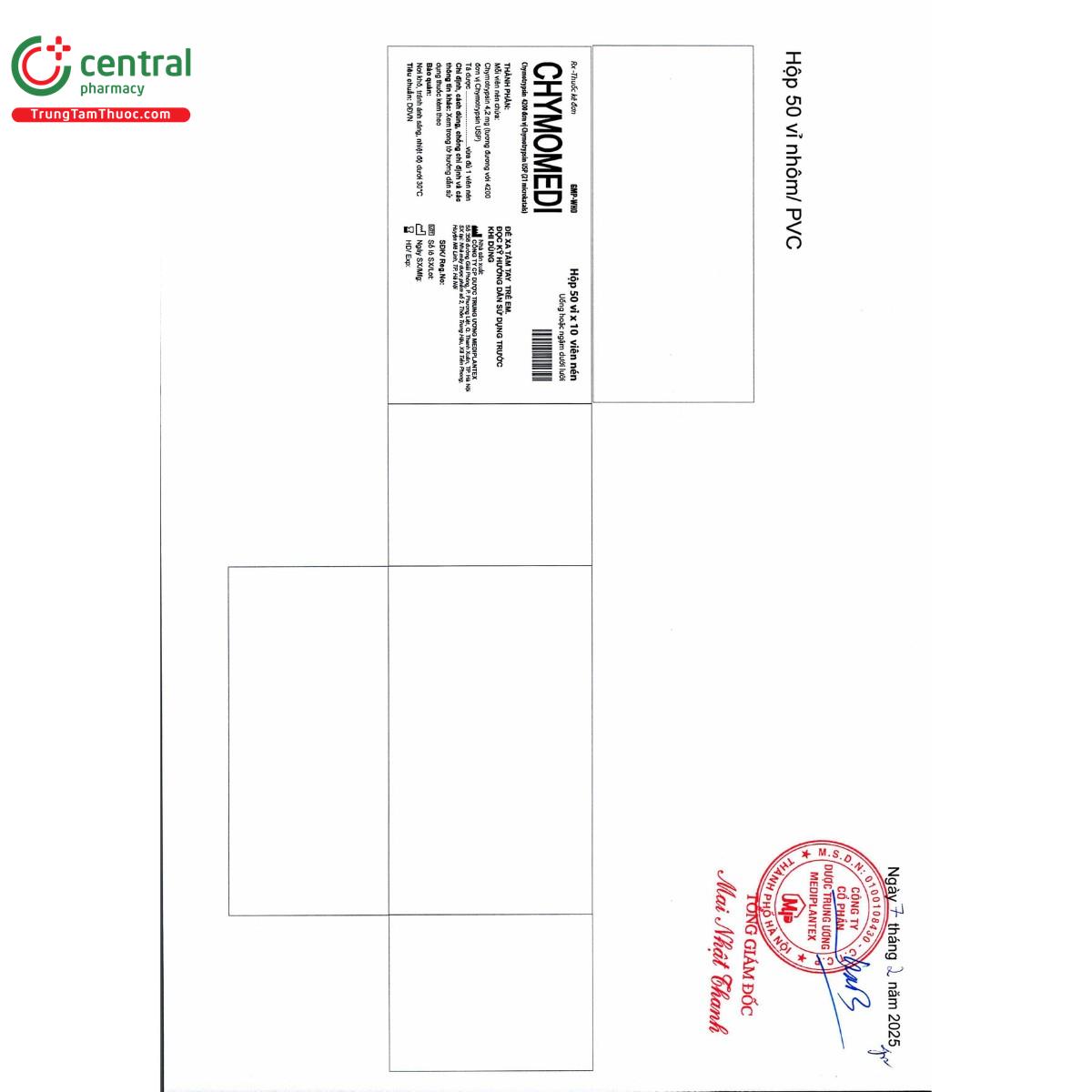 thuoc chymomedi 42mg 3 N5364 thuoc chymomedi 42mg 3 N5364