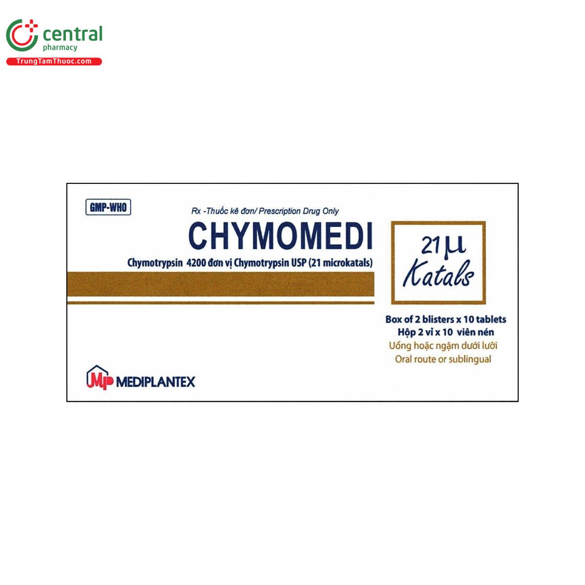 thuoc chymomedi 42mg C1464 thuoc chymomedi 42mg C1464