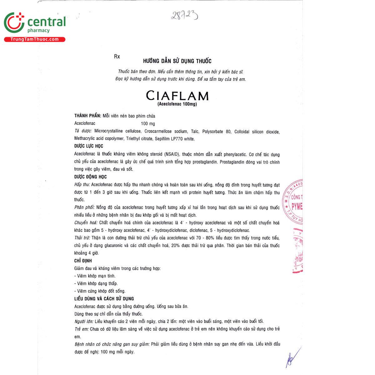 thuoc ciaflam 100mg 4 L4387 thuoc ciaflam 100mg 4 L4387