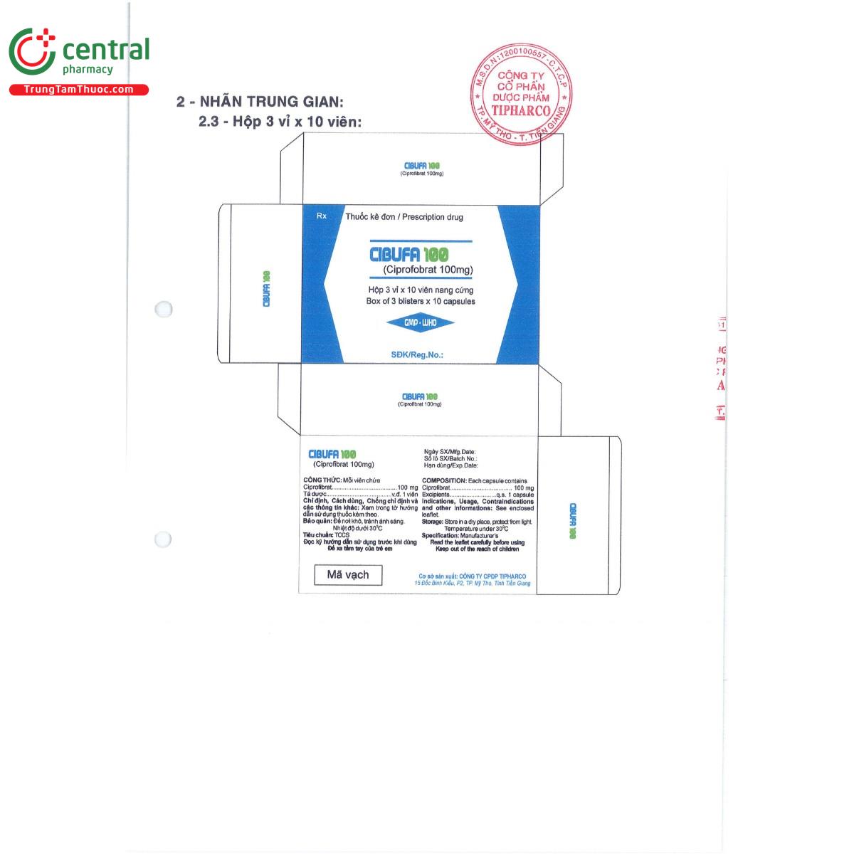 thuoc cibufa 100mg 4 K4372 thuoc cibufa 100mg 4 K4372