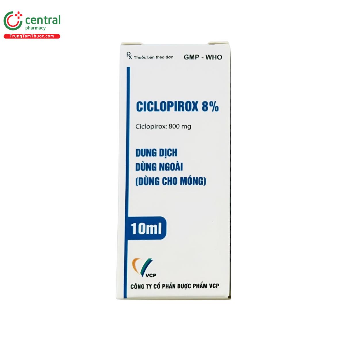 thuoc ciclopirox 8 vcp 2 P6141