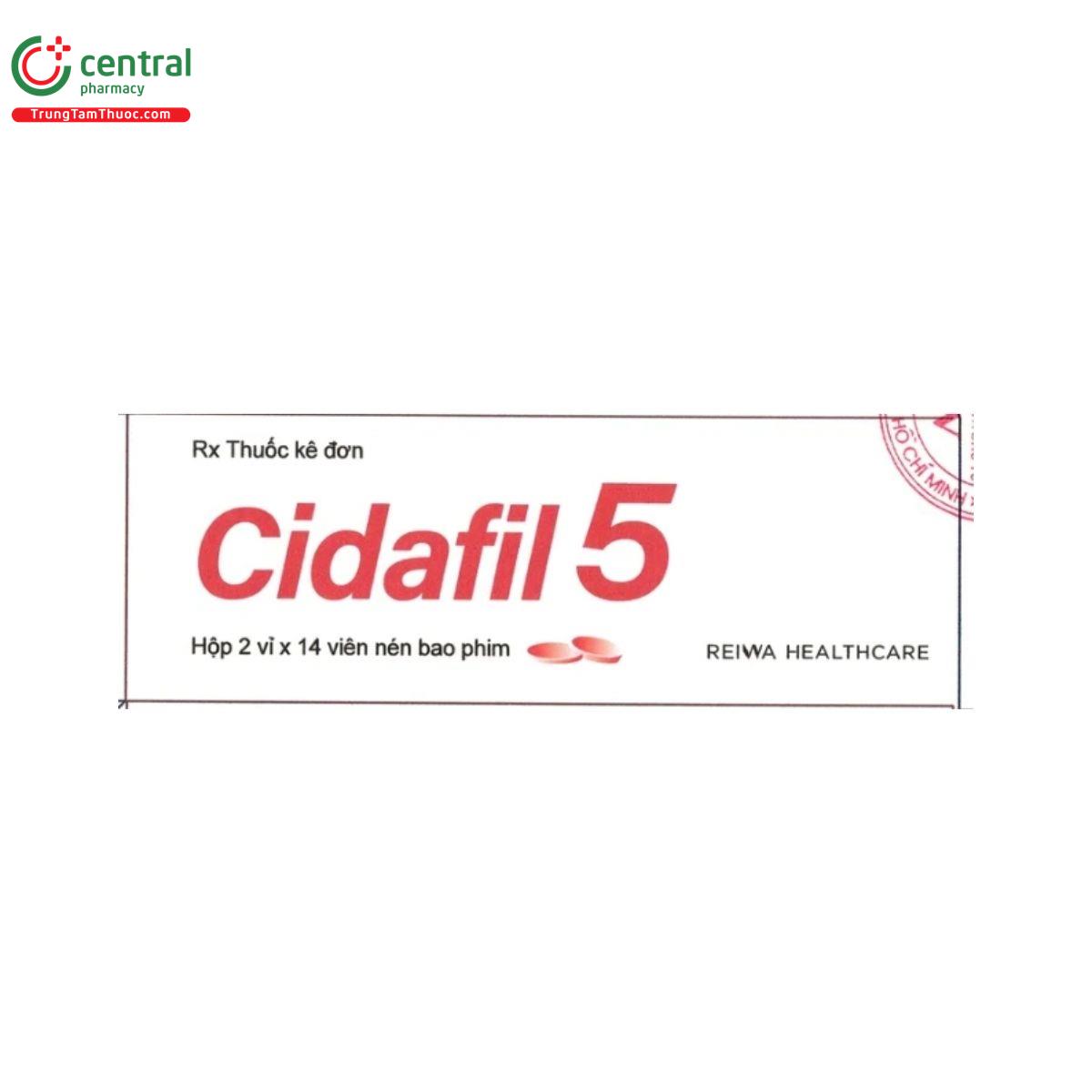 thuoc cidafil 5mg 1 J4824 thuoc cidafil 5mg 1 J4824