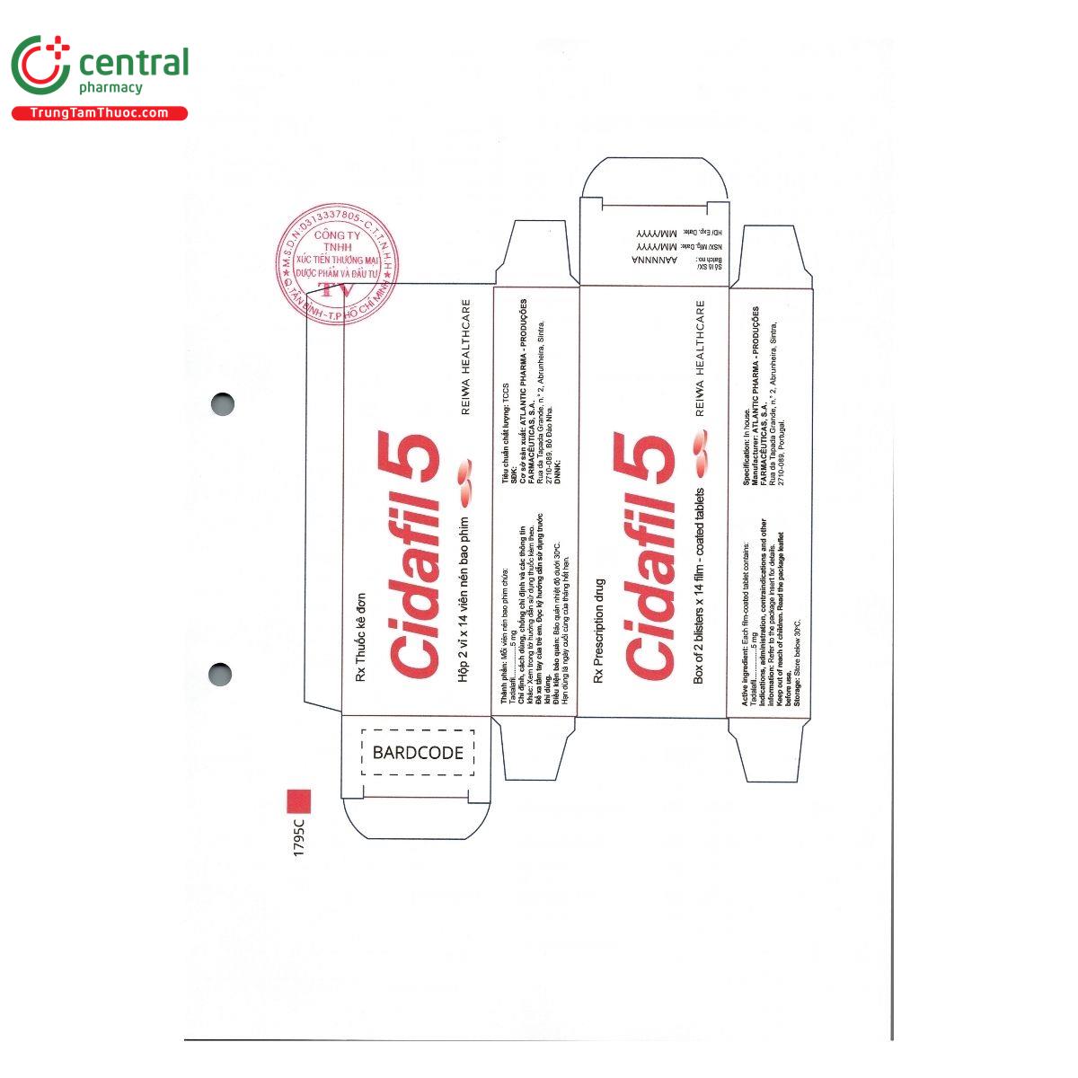 thuoc cidafil 5mg 2 C1275 thuoc cidafil 5mg 2 C1275