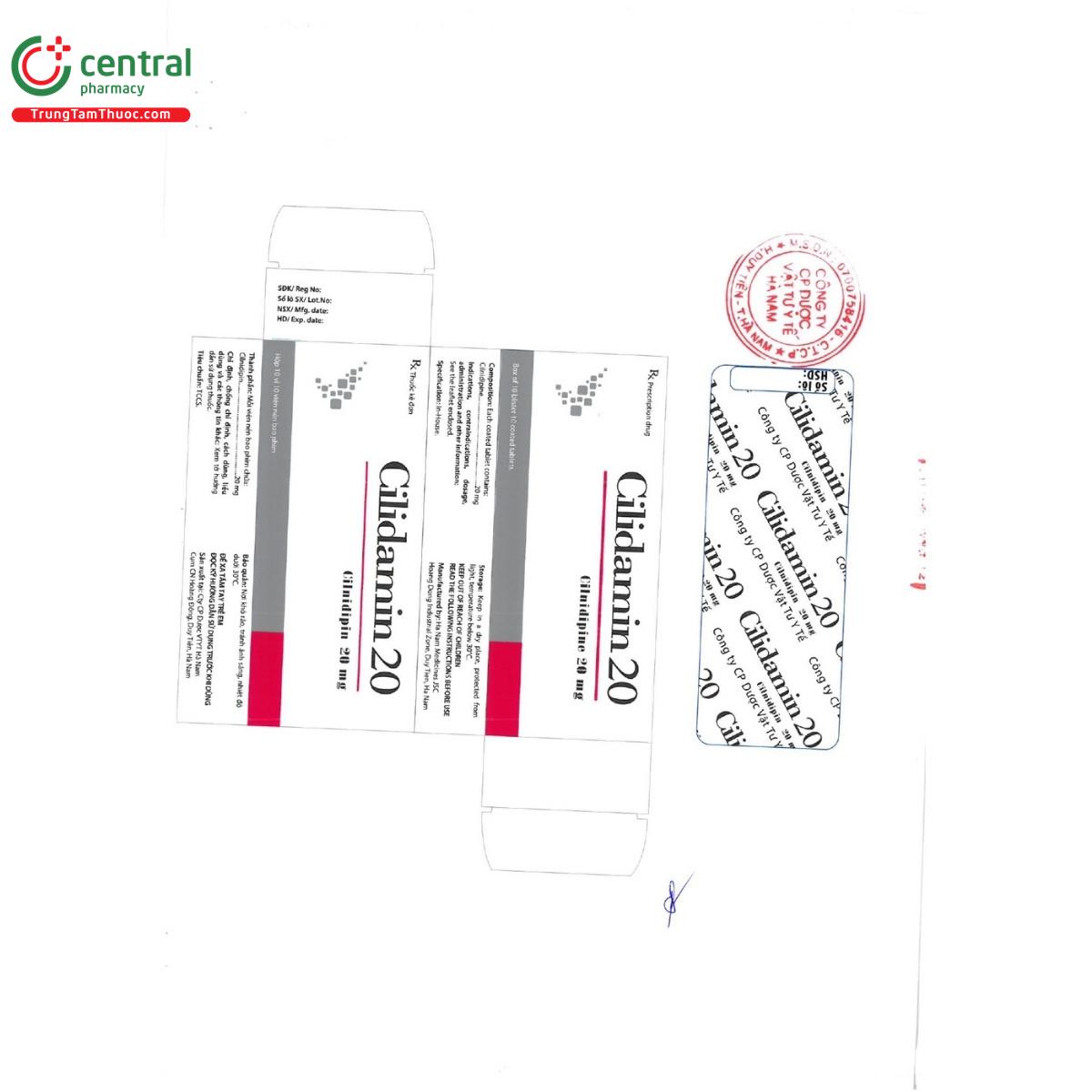 thuoc cilidamin 20 2 U8517 thuoc cilidamin 20 2 U8517