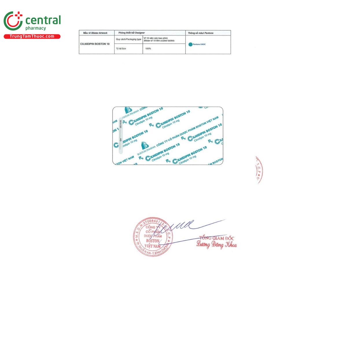 thuoc cilnidipin boston 10 mg 3 F2505