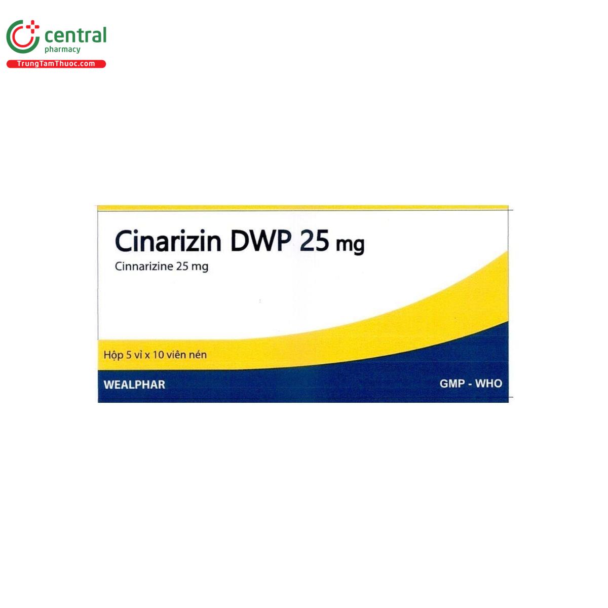 thuoc cinarizin dwp 25 mg 1 M4163 thuoc cinarizin dwp 25 mg 1 M4163