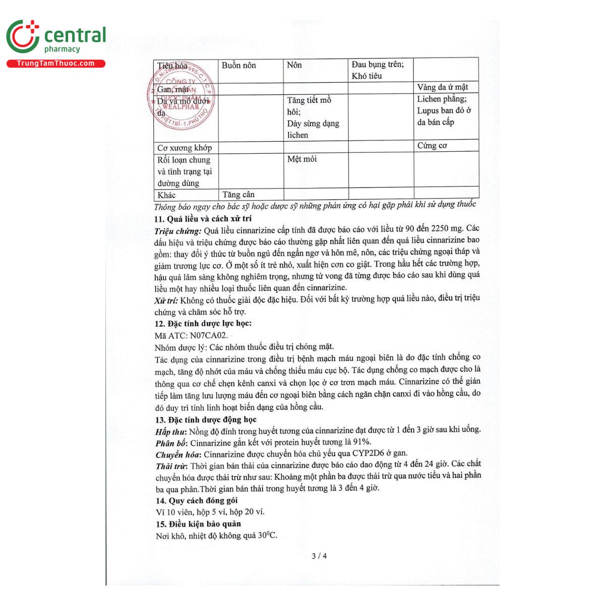 thuoc cinarizin dwp 25 mg 5 L4666 thuoc cinarizin dwp 25 mg 5 L4666