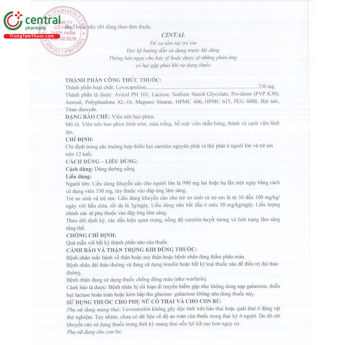 thuoc cintal 330mg 4 A0818