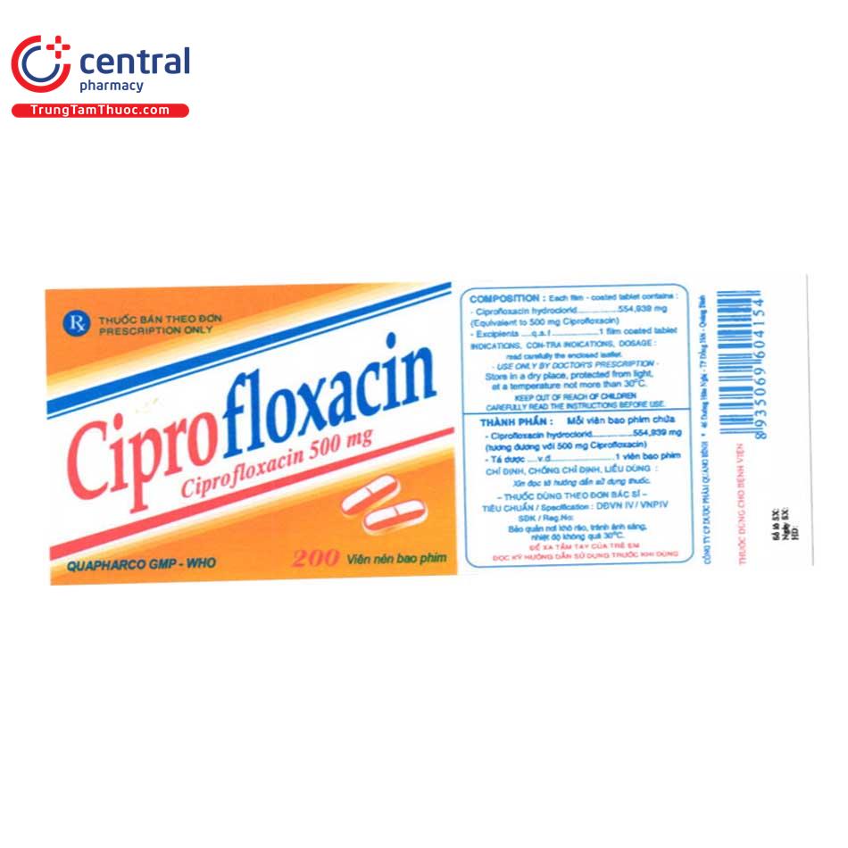 thuoc ciprofloxacin 500mg quapharco 4 F2034