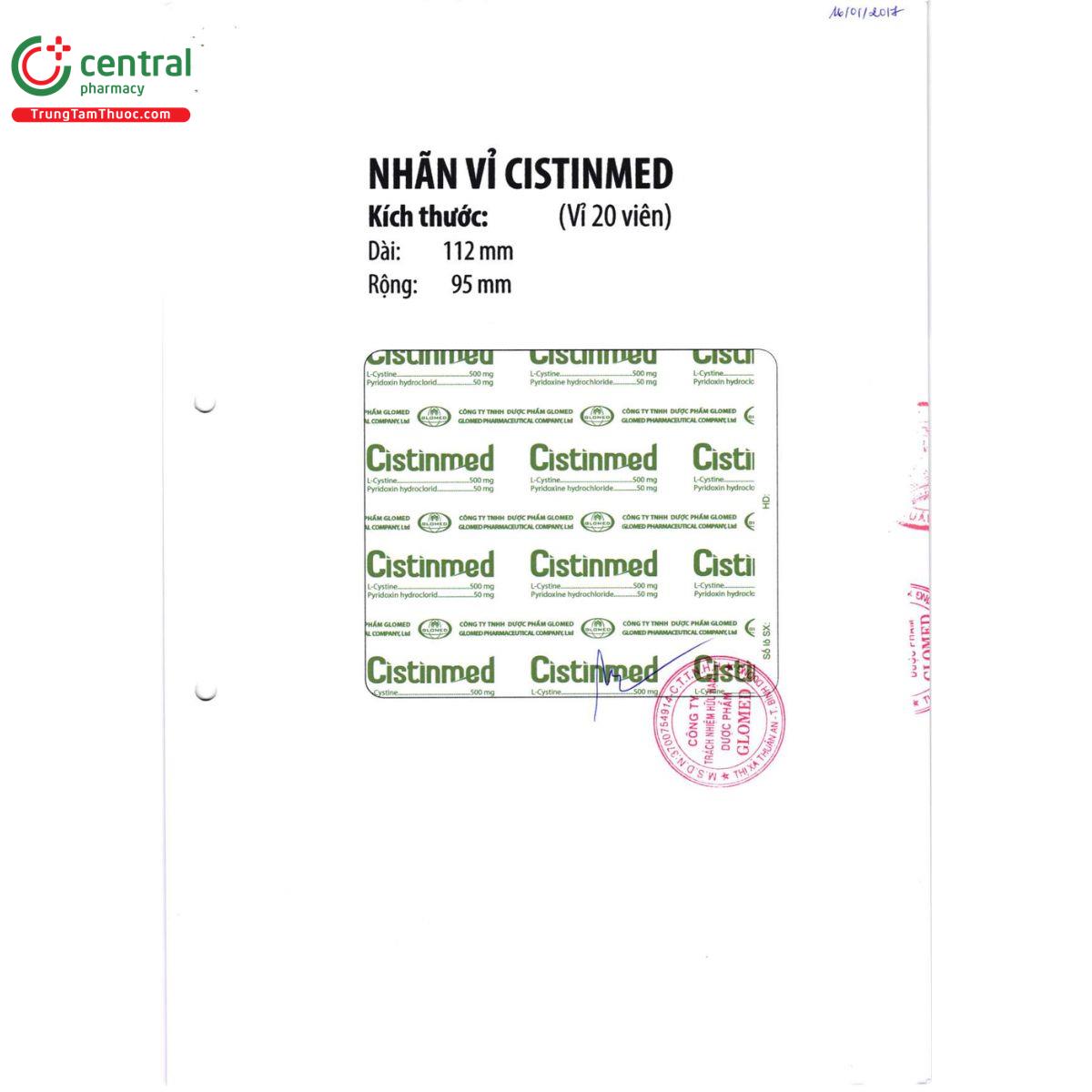 thuoc cistinmed 5 E1507 thuoc cistinmed 5 E1507