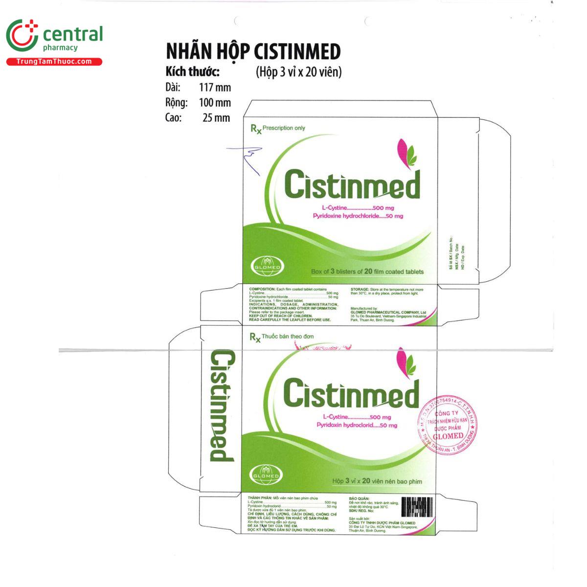 thuoc cistinmed 6 B0428 thuoc cistinmed 6 B0428