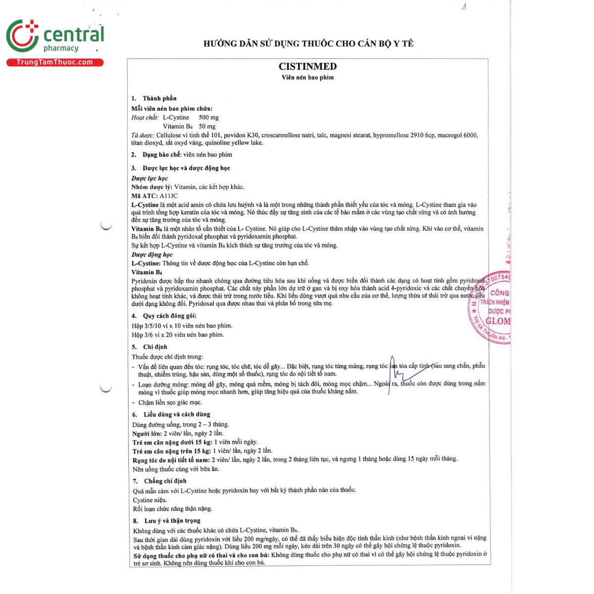 thuoc cistinmed 7 I3167 thuoc cistinmed 7 I3167