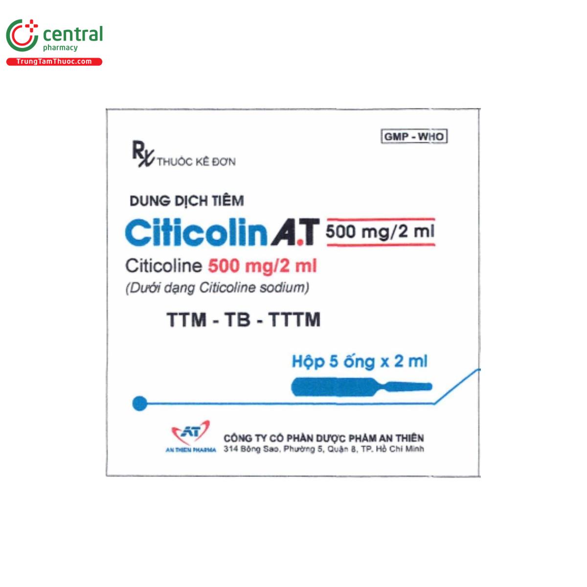 thuoc citicolin a t 500mg 2ml 1 E1860 thuoc citicolin a t 500mg 2ml 1 E1860