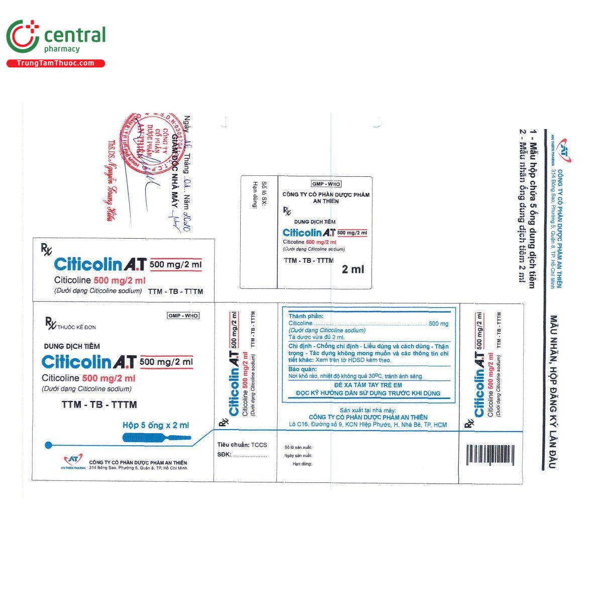thuoc citicolin a t 500mg 2ml 2 C1882 thuoc citicolin a t 500mg 2ml 2 C1882