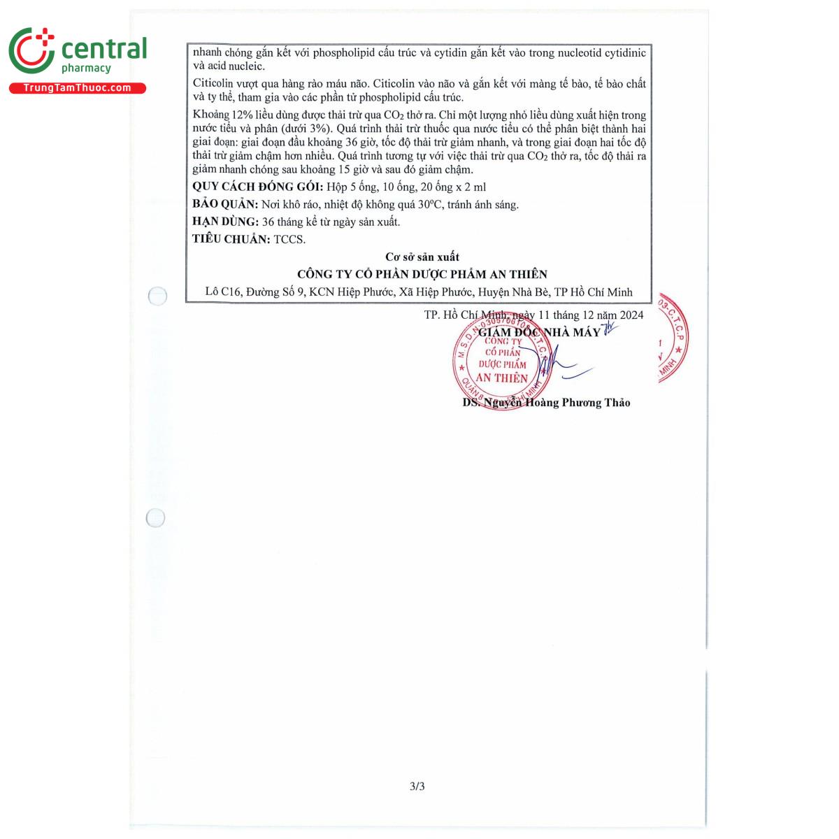 thuoc citicolin a t 500mg 2ml 7 S7342 thuoc citicolin a t 500mg 2ml 7 S7342