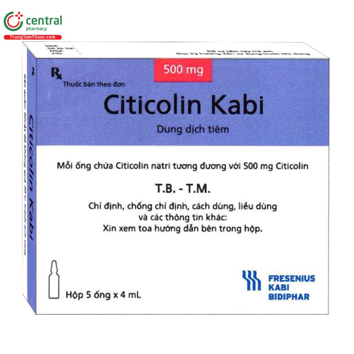 thuoc citicolin kabi 500mg 4ml R7750 thuoc citicolin kabi 500mg 4ml R7750
