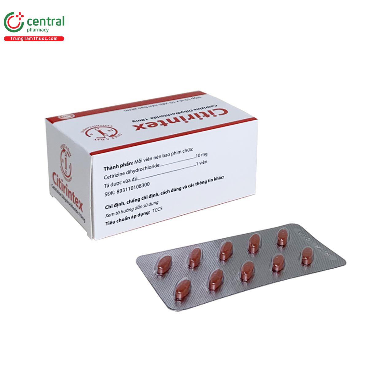 thuoc citirintex 10 mg 0 2 S7373 thuoc citirintex 10 mg 0 2 S7373