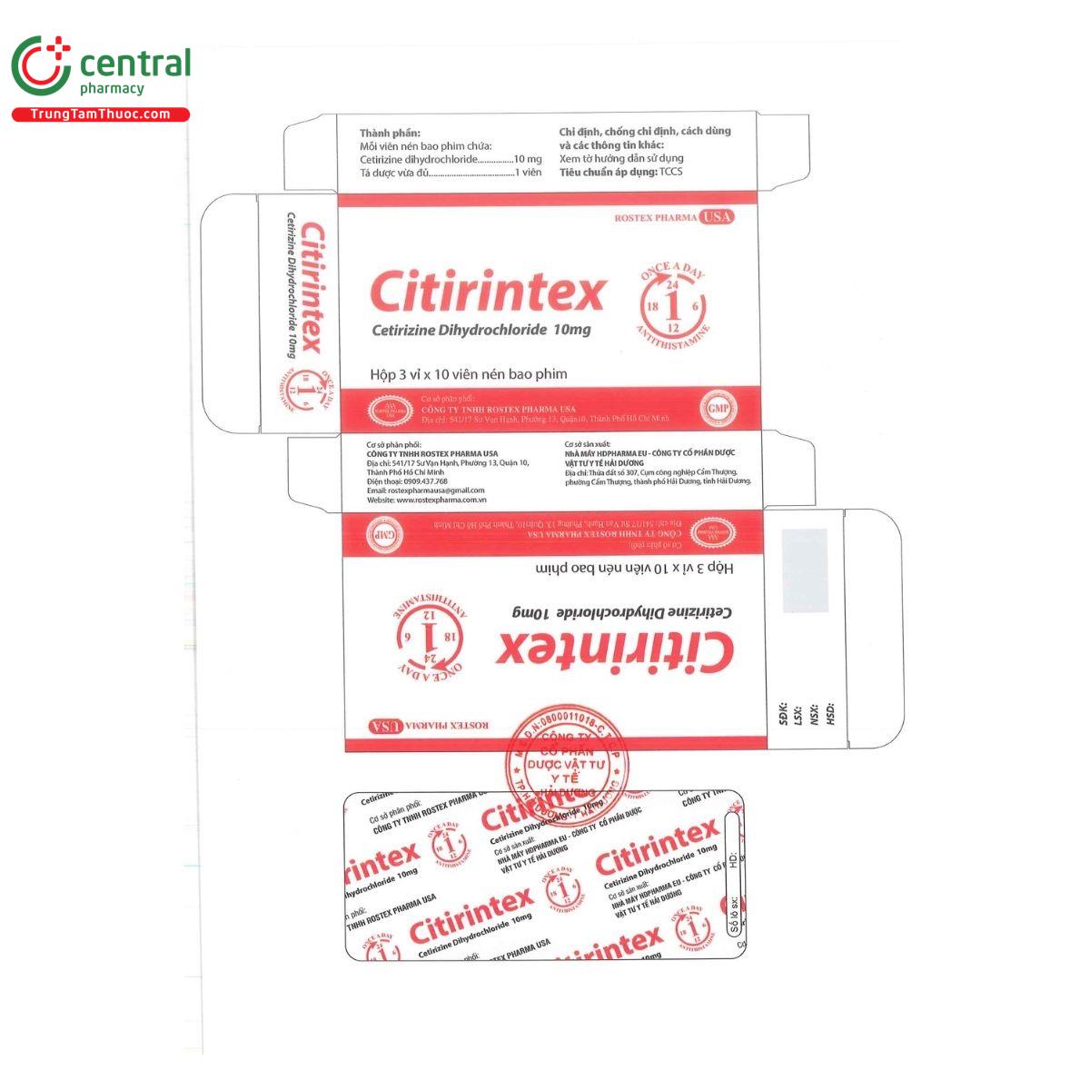 thuoc citirintex 10 mg 2 E1010 thuoc citirintex 10 mg 2 E1010