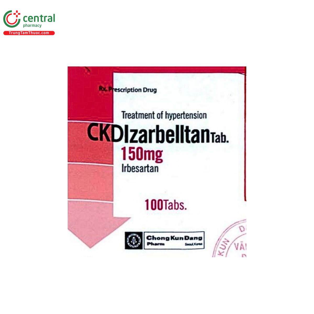thuoc ckdizarbelltan tab 150mg 1 U8865