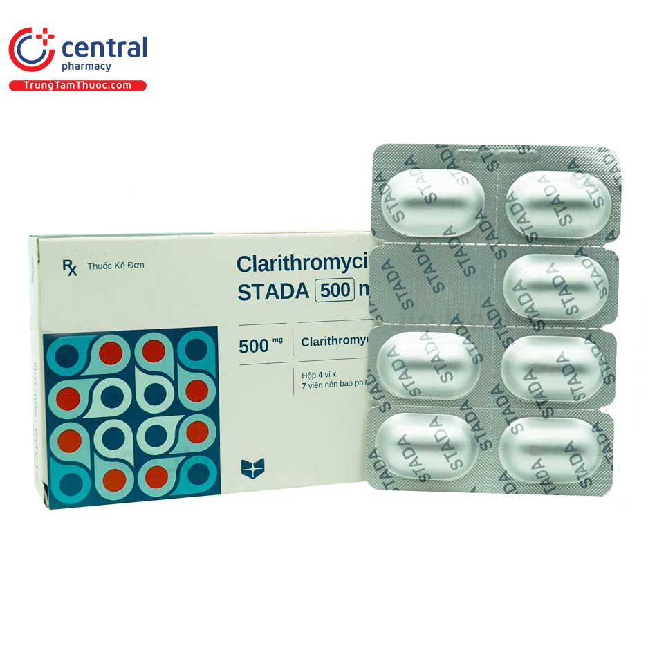 thuoc clarithromycin stada 500 mg 4 P6316