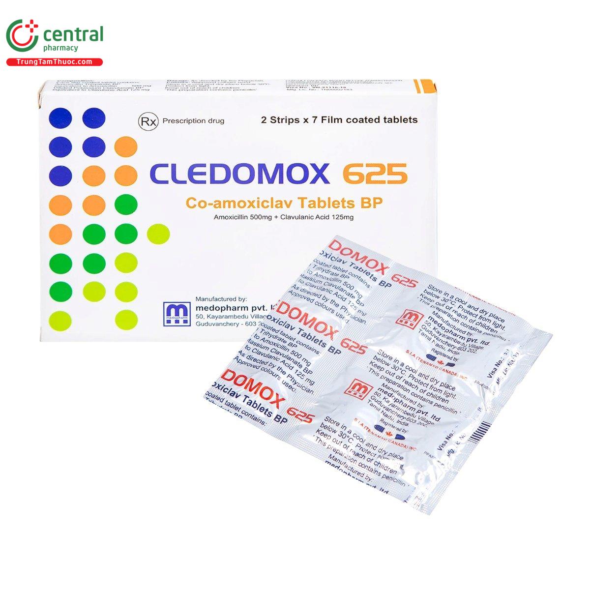 thuoc cledomox 625mg V8507