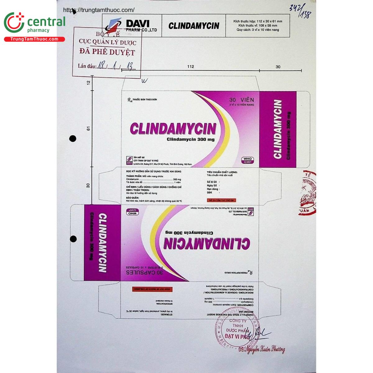 thuoc clindamycin 300mg davipharm 2 Q6686 thuoc clindamycin 300mg davipharm 2 Q6686