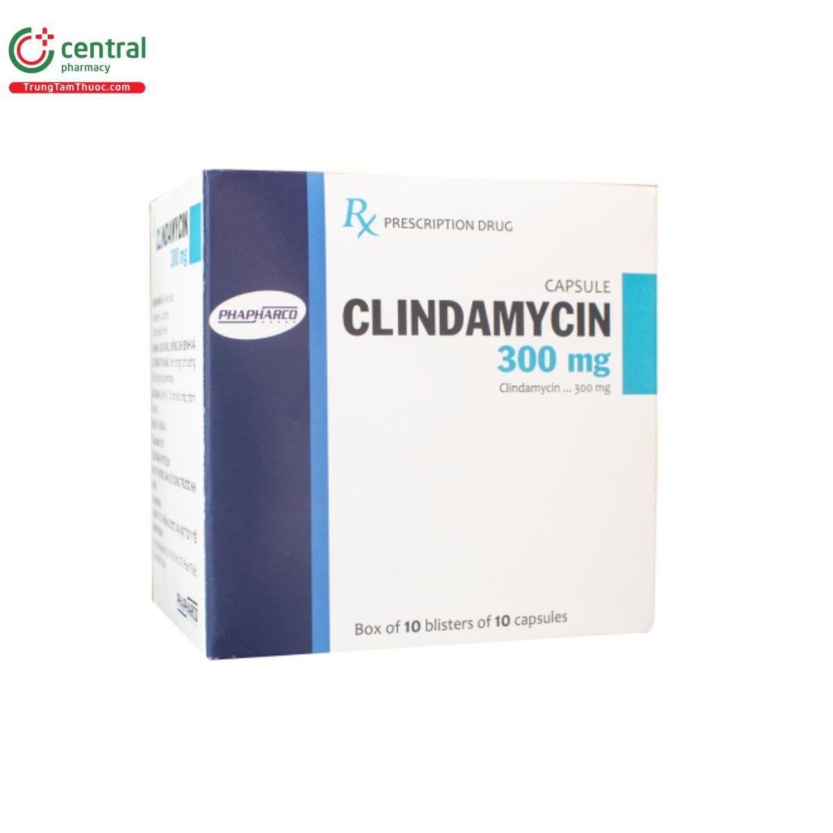 thuoc clindamycin 300mg phapharco 2 O6746 thuoc clindamycin 300mg phapharco 2 O6746
