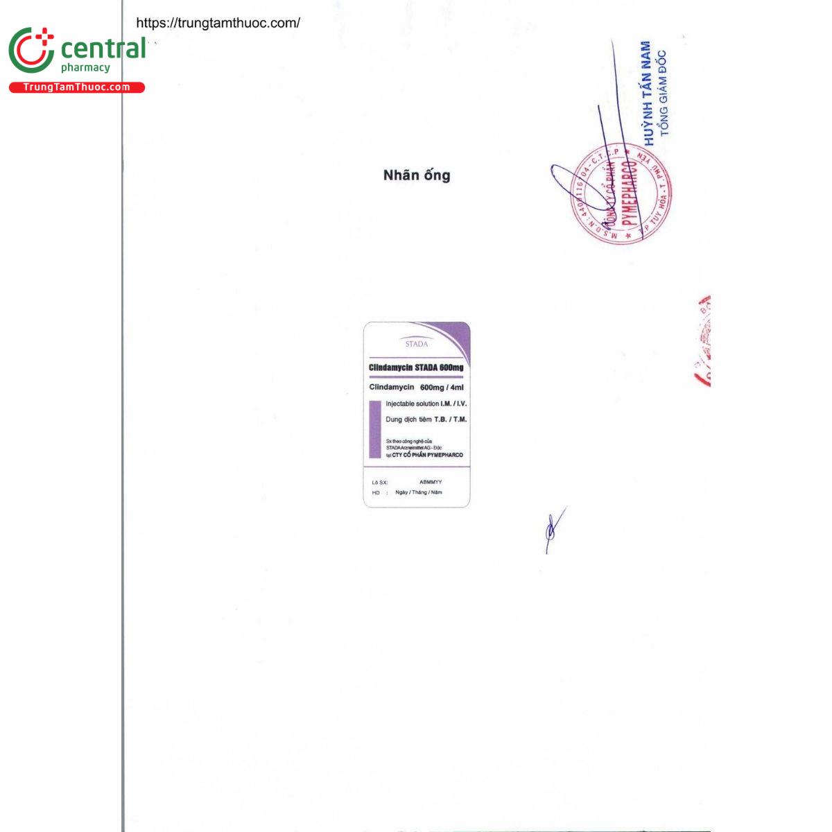thuoc clindamycin stada 600mg 3 G2881
