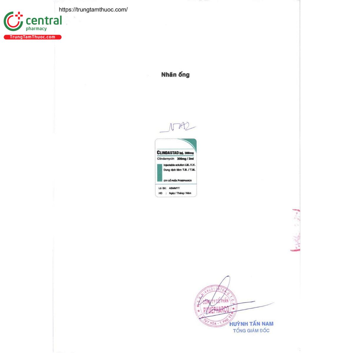 thuoc clindastad inj 300mg 3 L4756 thuoc clindastad inj 300mg 3 L4756