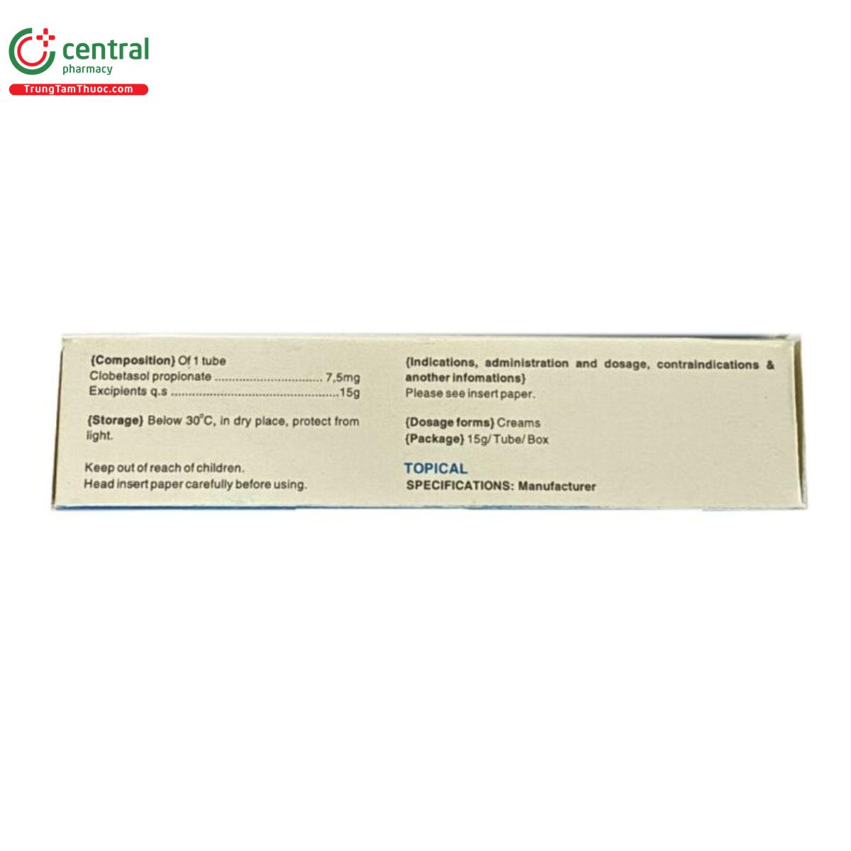 thuoc clonbate 4 M5801 thuoc clonbate 4 M5801