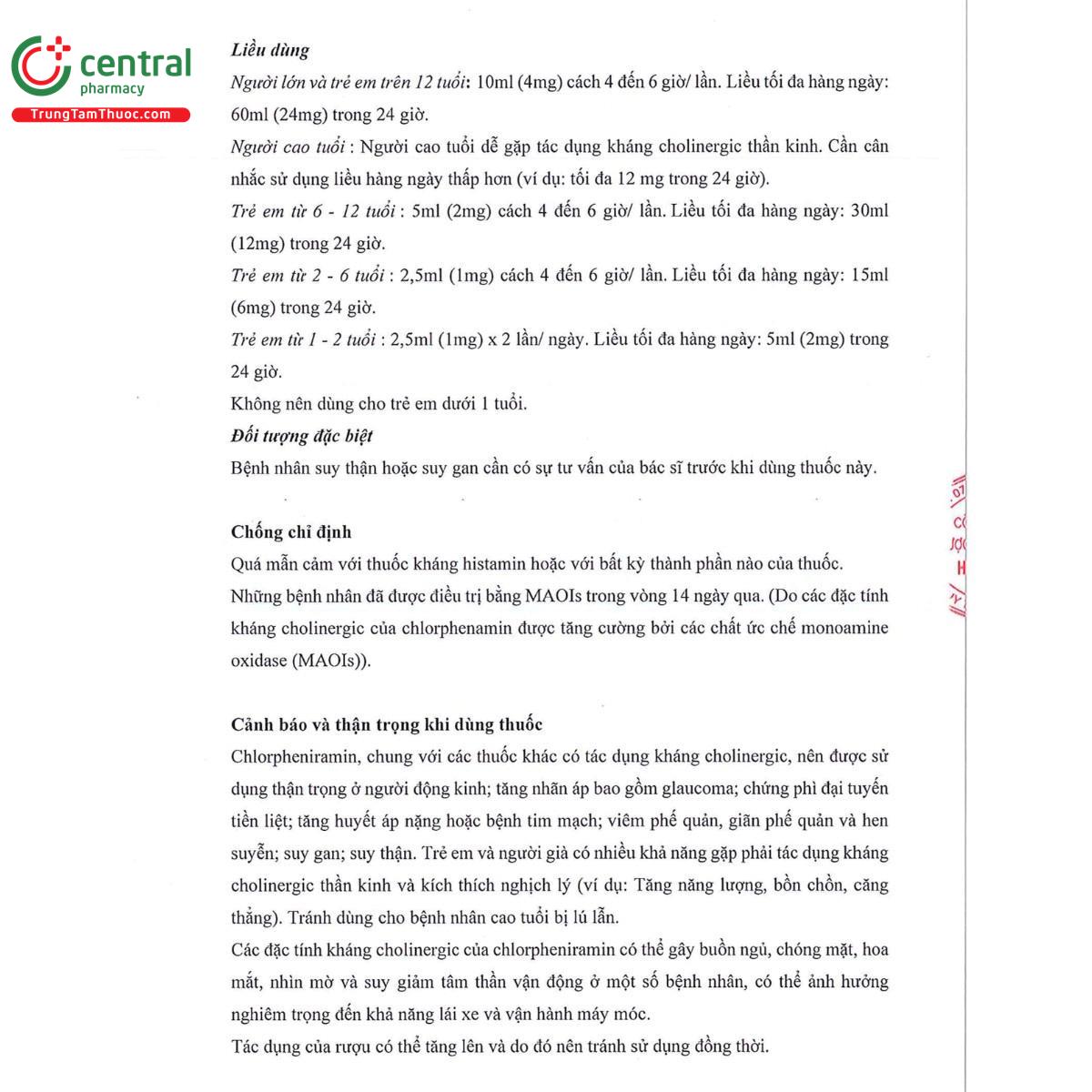 thuoc clophekidy 2mg 5ml 15 E1307 thuoc clophekidy 2mg 5ml 15 E1307