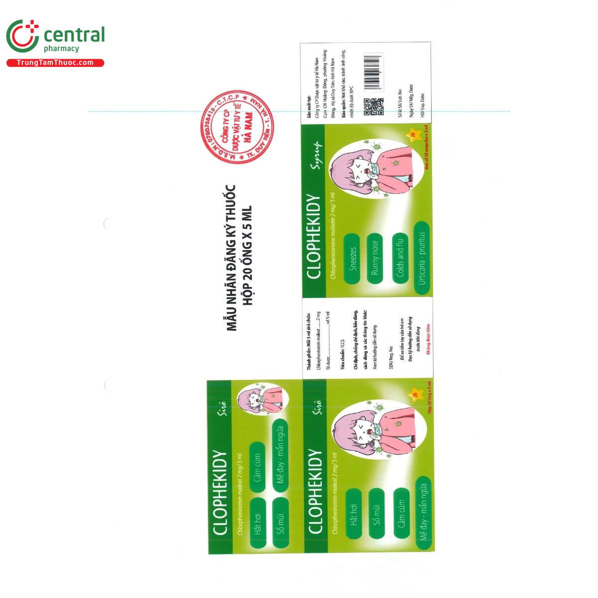 thuoc clophekidy 2mg 5ml 3 E1532 thuoc clophekidy 2mg 5ml 3 E1532