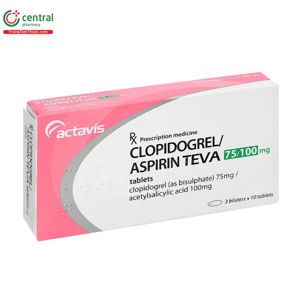 thuoc clopidogrel aspirin teva 75 100mg 1 M5553 thuoc clopidogrel aspirin teva 75 100mg 1 M5553