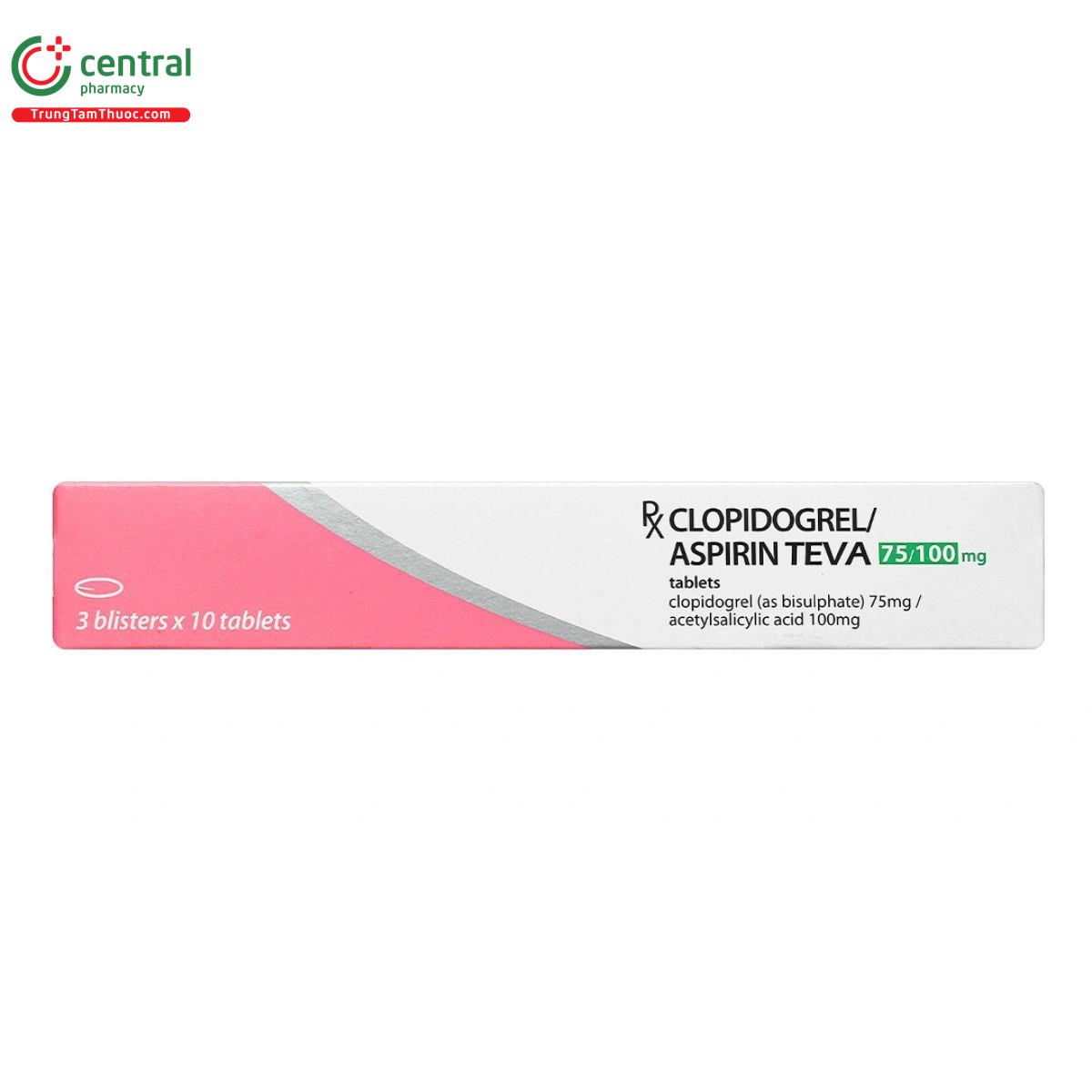 thuoc clopidogrel aspirin teva 75 100mg 4 S7377 thuoc clopidogrel aspirin teva 75 100mg 4 S7377